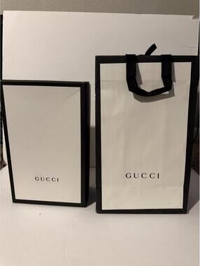 Gucci Box and Bag Packaging